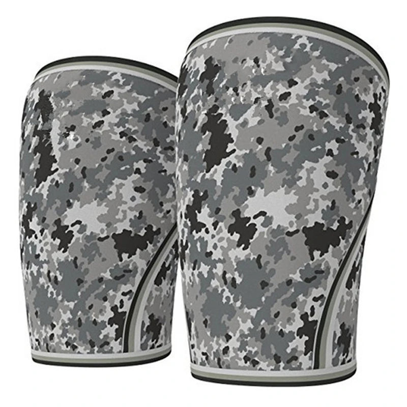 7mm Neoprene Weightlifting Sport Knee Pads Compression Powerlifting Squat Gym Training Knee Support Protector Basketball Kneepad