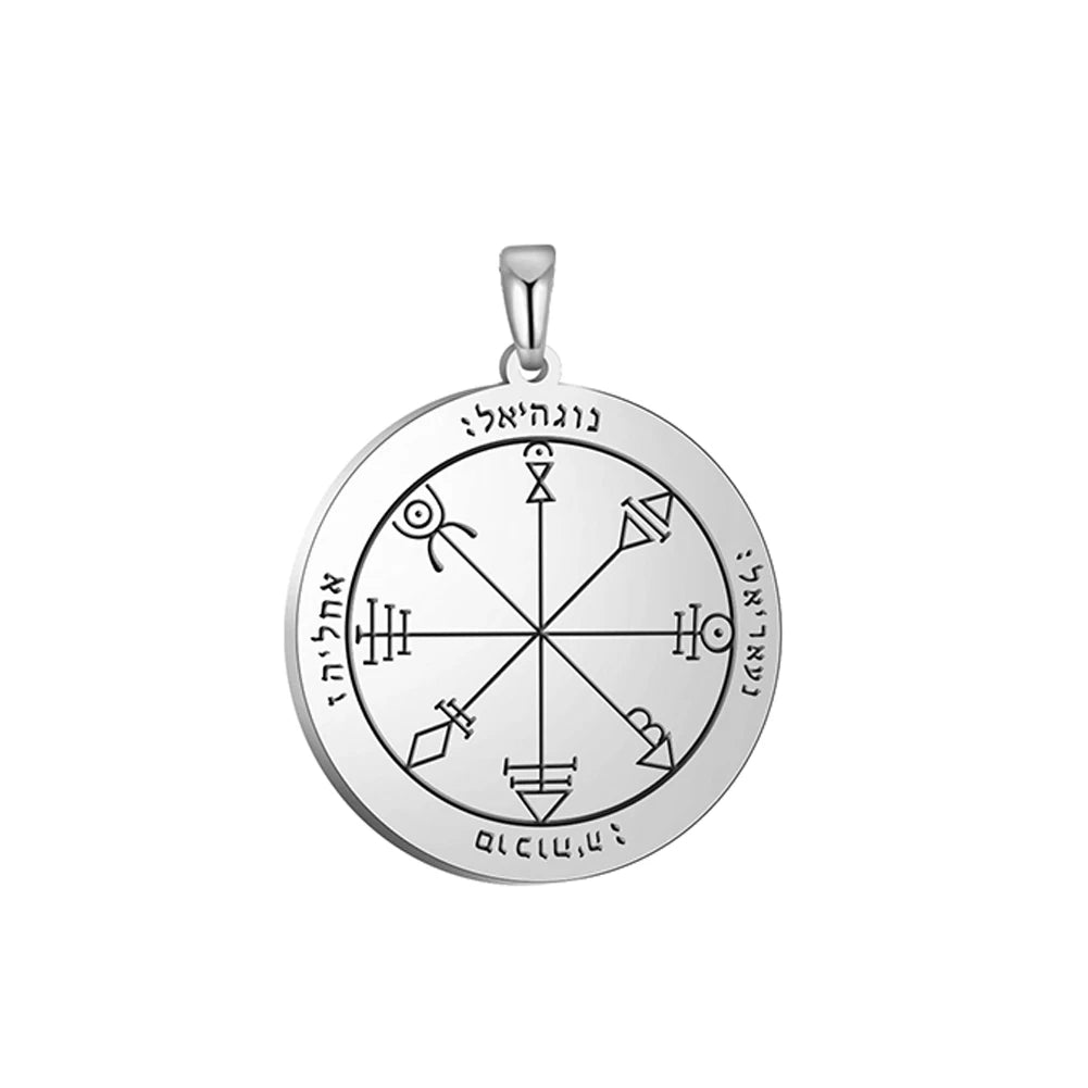 Dawapara DIY Accessories Solomon Pentacle of Venus Amulet Promotes and Strengthen Friendships Talisman Pendant for Necklace