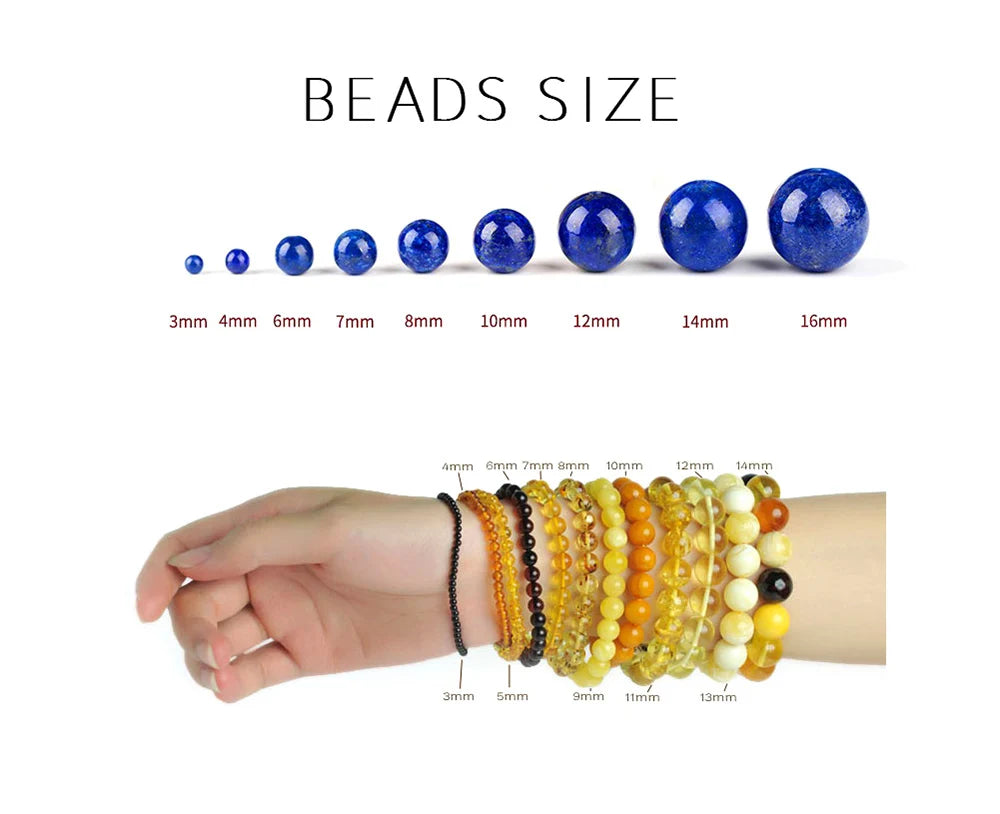 4/6/8/10mm High Qulity Tourmaline Beads Natural Stone Round Colorful Loose Beads for Jewelry Making Supplier Bracelets Accessory