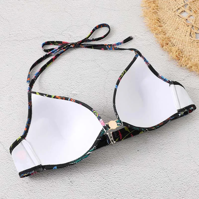 Swimsuit Sexy Bikinis Women's Swimwear 2025 New Push Up Beachwear Female Swimming Bathing Suits With Skirt Girls Bikini Set Pool