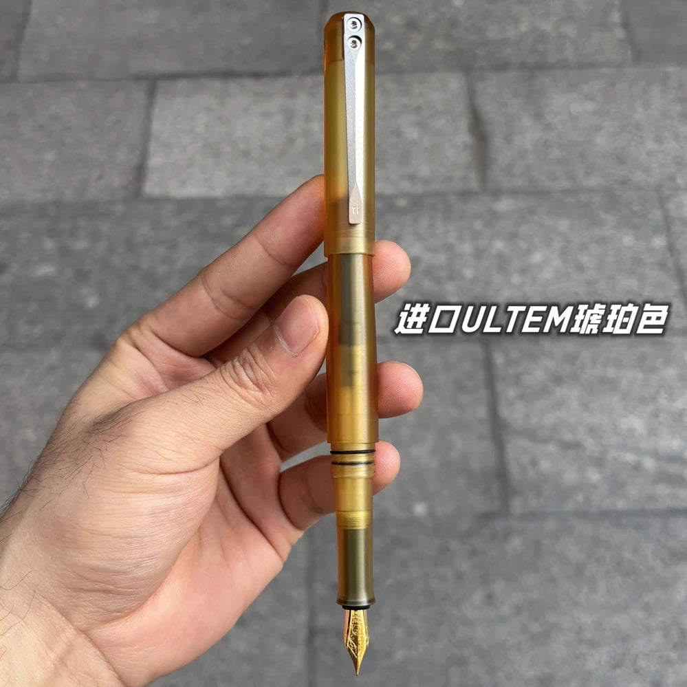 EDC Imported PEI and Titanium Alloy Signature Pen Writing Multi-functional Portable Outdoor Tools