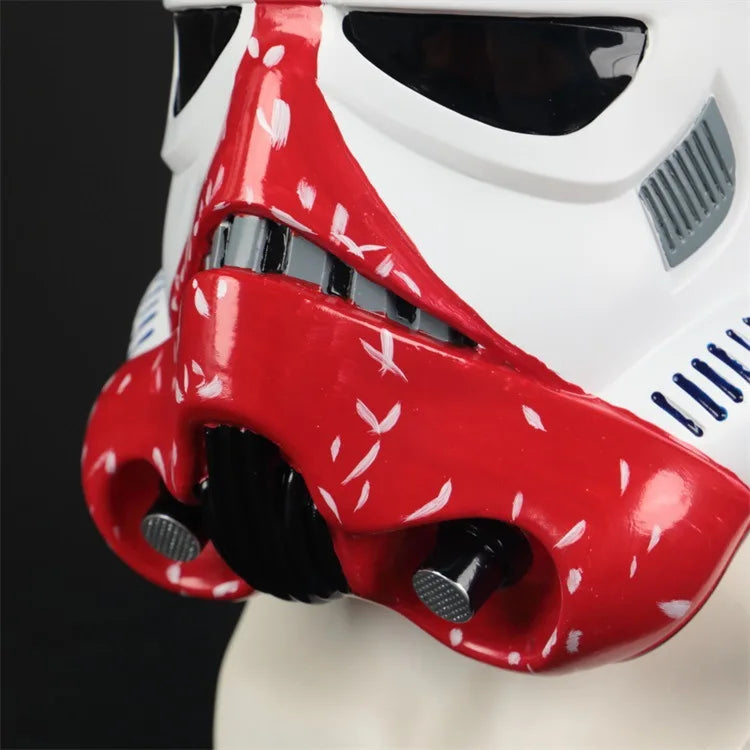 Halloween Live Role Play Props White Soldier Star Wars Helmet Mask The Force Awakens Stormtrooper Battle Helmet Ornament