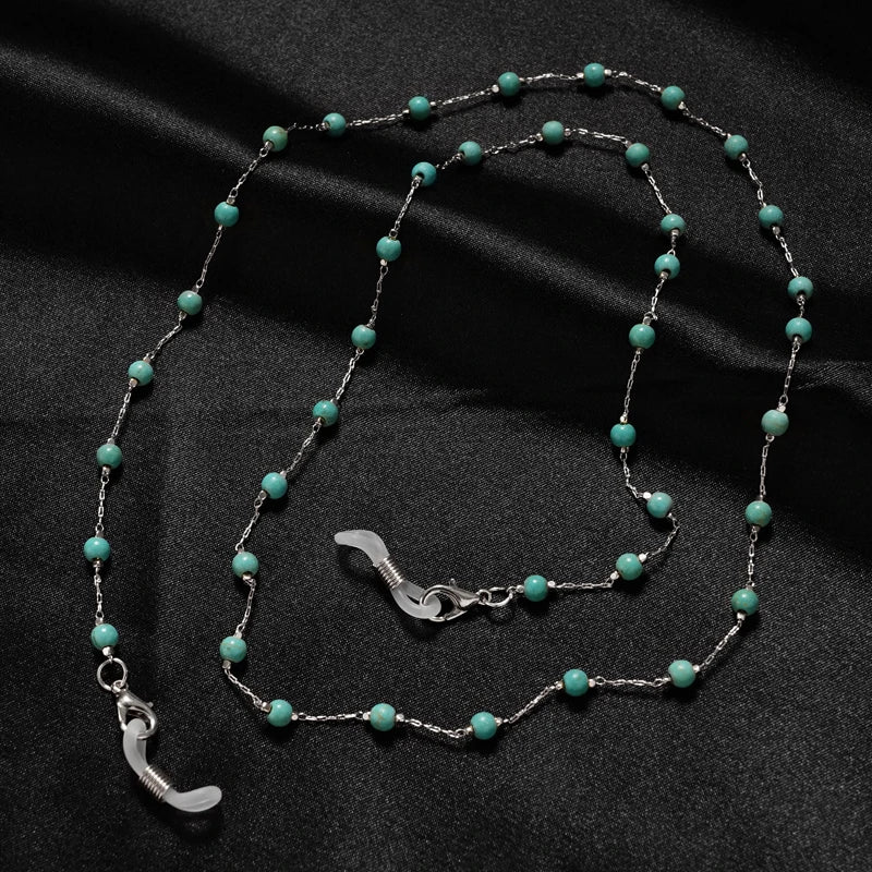 Fashion Sunglasses Chains for Women Metal Charms Eyeglasses Lanyard Necklace Glasses Holder Strap Cord Eyewear Retainer