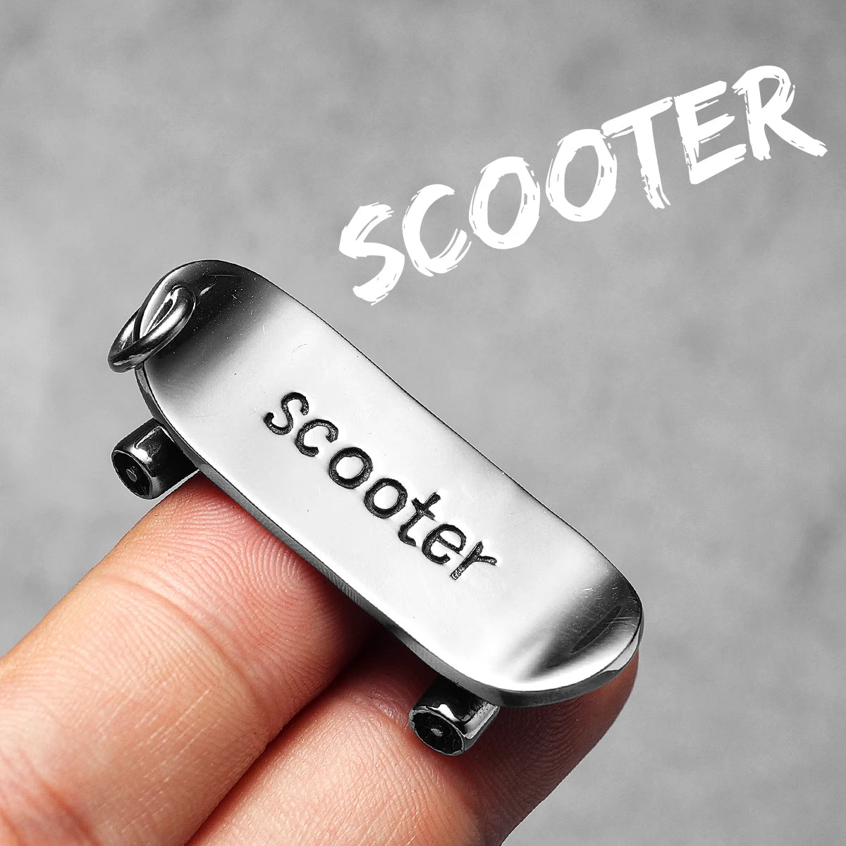 Skate Sports Men Necklaces With Pendant Stainless Steel Jewelry For Male Women Unique Punk Hip Hop Accessories Gifts Wholesale