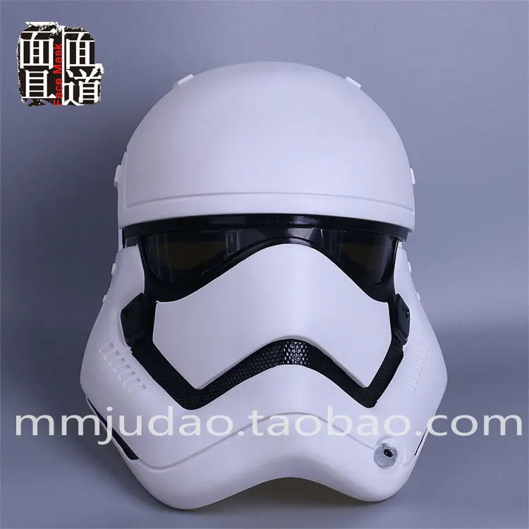 Halloween Live Role Play Props White Soldier Star Wars Helmet Mask The Force Awakens Stormtrooper Battle Helmet Ornament