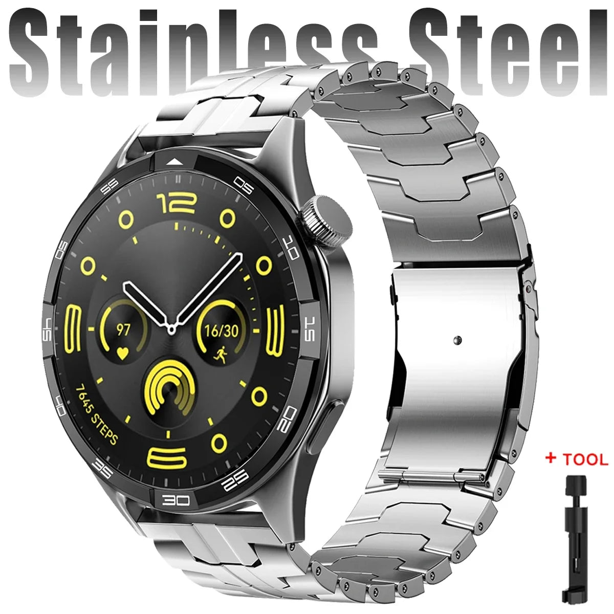 22mm Titanium Strap for Huawei Watch GT5 GT4 46mm Watch 4/4 Pro Band for Amazfit Balance Active 2 Luxury 20mm Watchband Bracelet