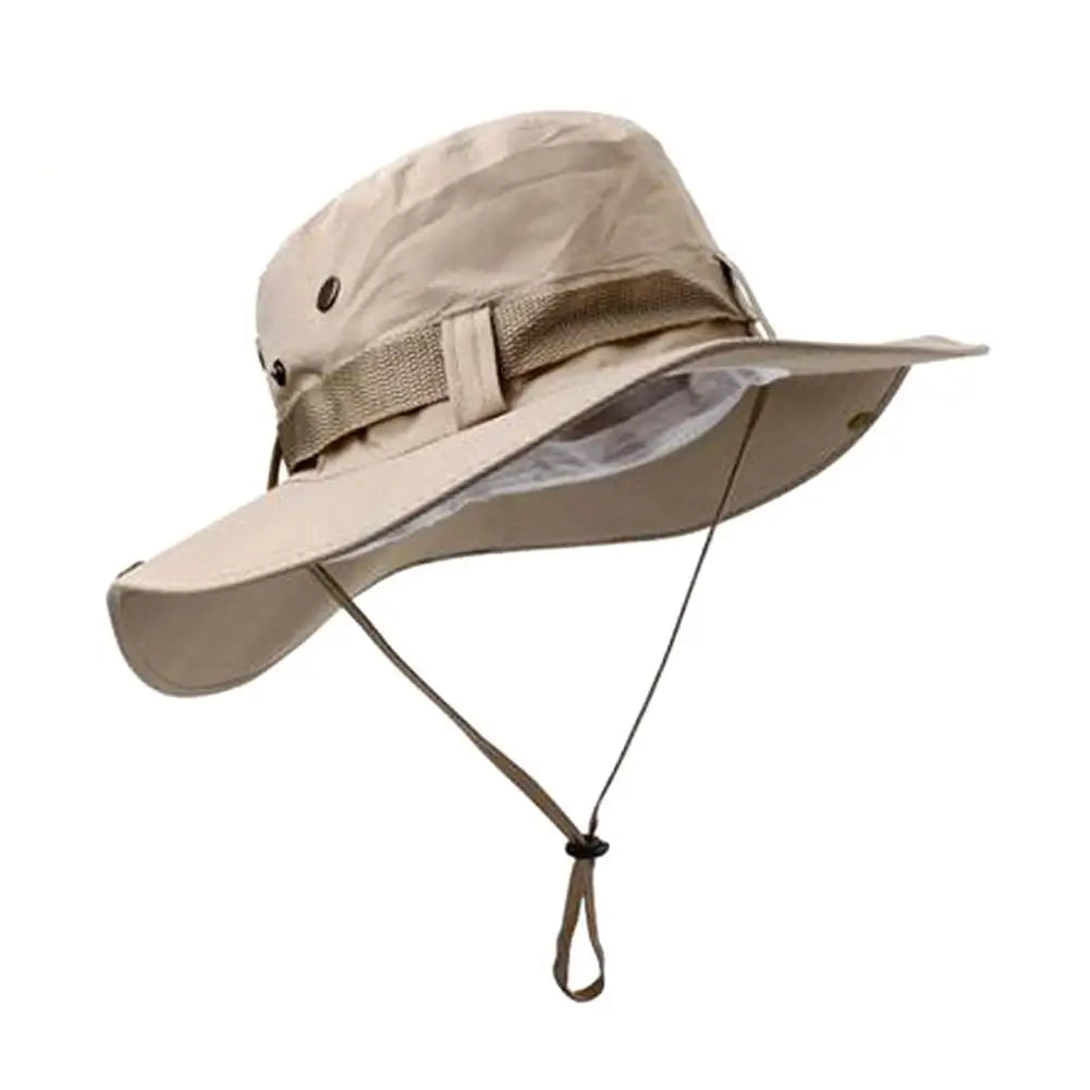 Wide Brim Sun Hat UV Protection Breathable Bucket Cap For Hiking Camping Fishing Outdoor Sun Protection Hats For Men Women