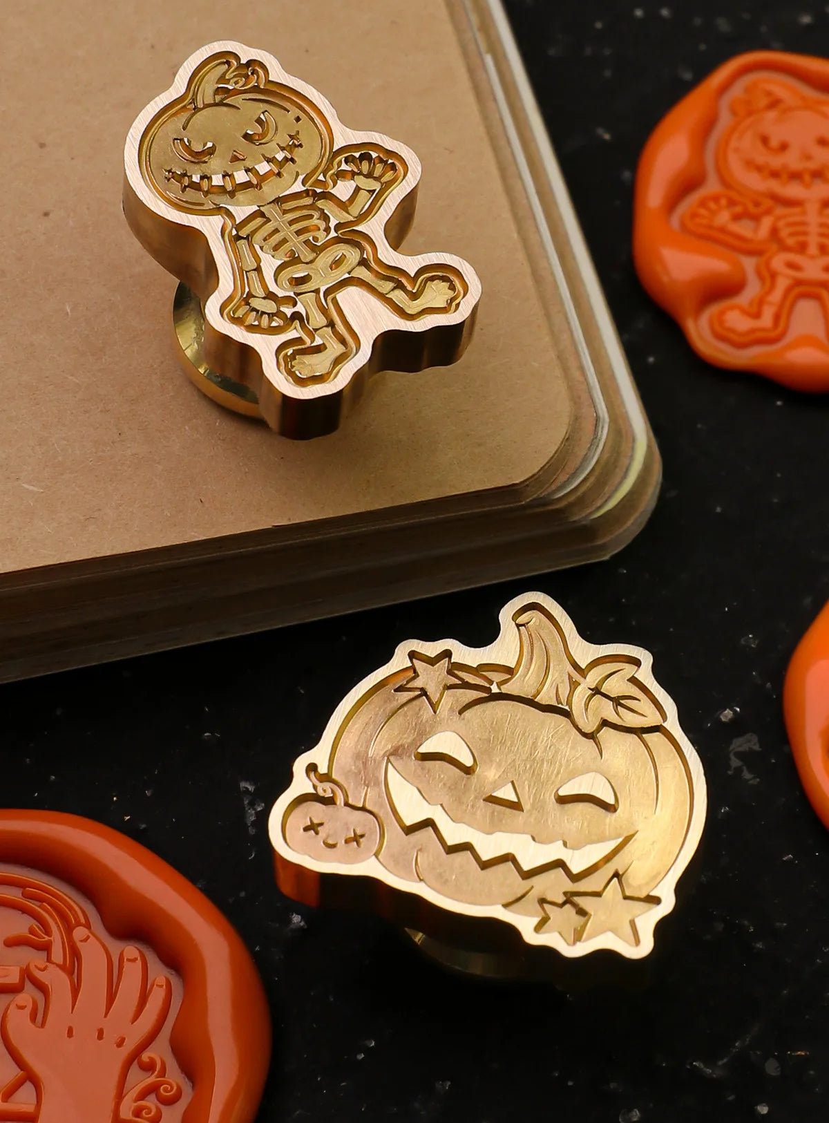 Wax Seal Stamp Halloween A Copper Head For Christmas Gift DIY Scrapbooking & Stamping Cards Envelopes Card Making Supplies