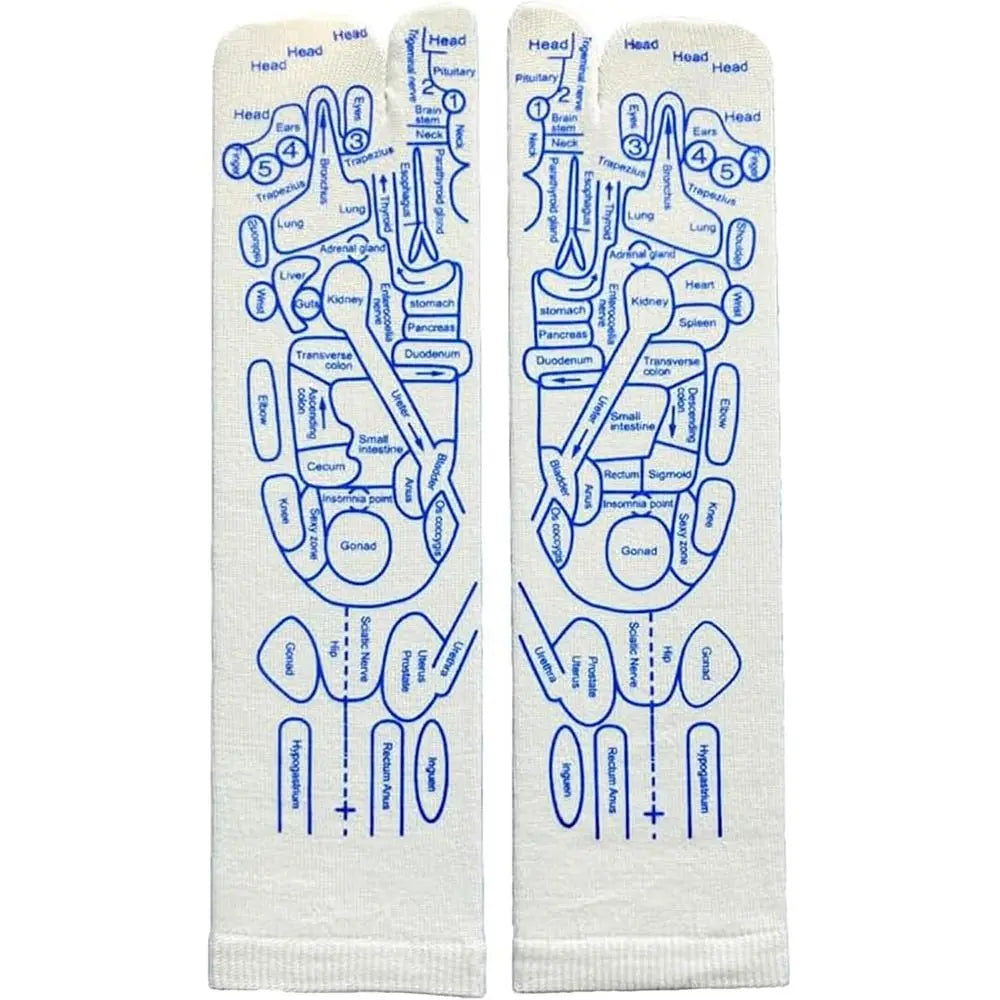 Reflexology Socks with Massage Tool Reusable Foot Pain Relief Foot Massage Socks for Foot Pain Relief at Home Pedicure Tools