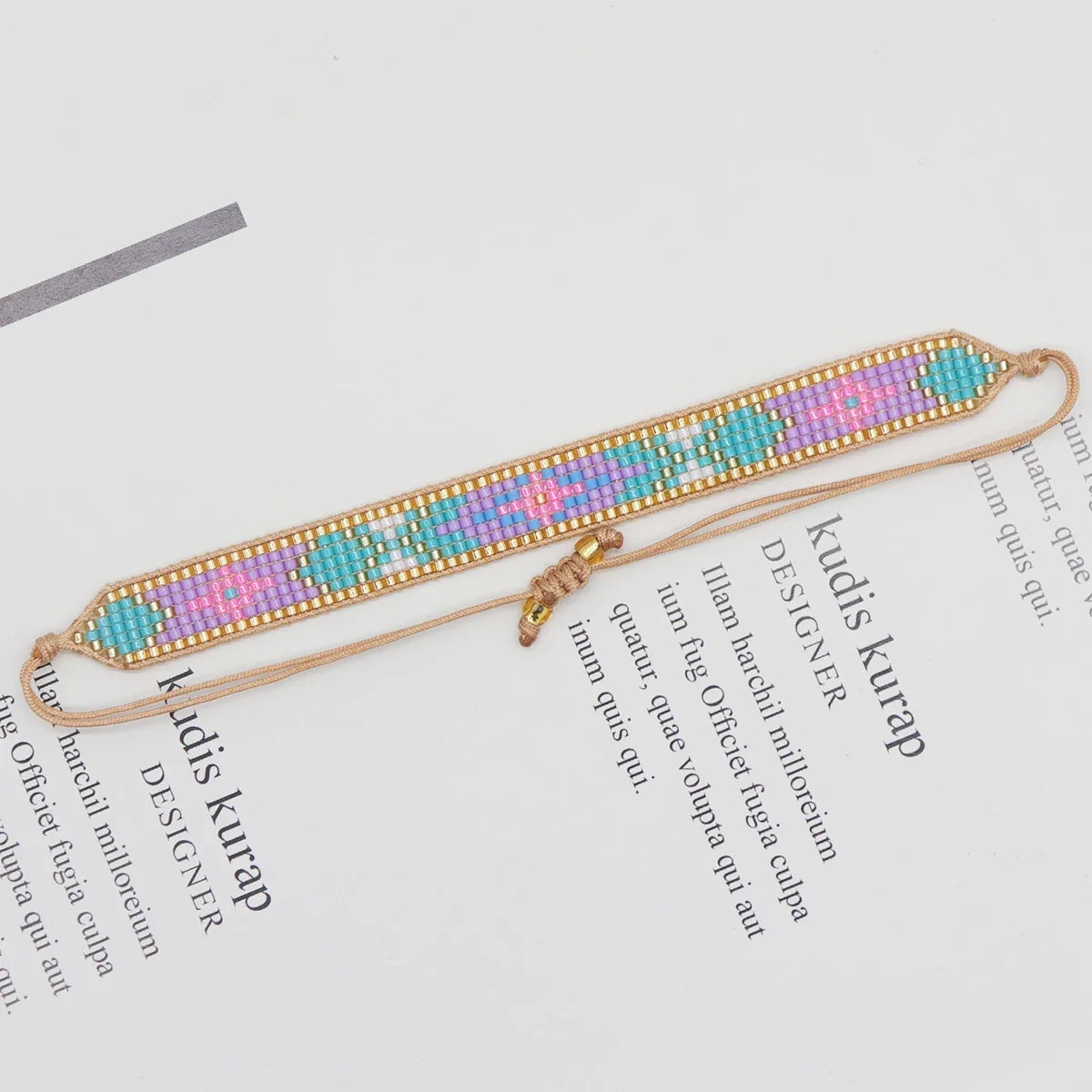 ALIYA Rainbow Bracelets For Women Boho Jewelry Miyuki Beaded Handmade Adjustable Friendship Bracelet Bohemian New In Gifts