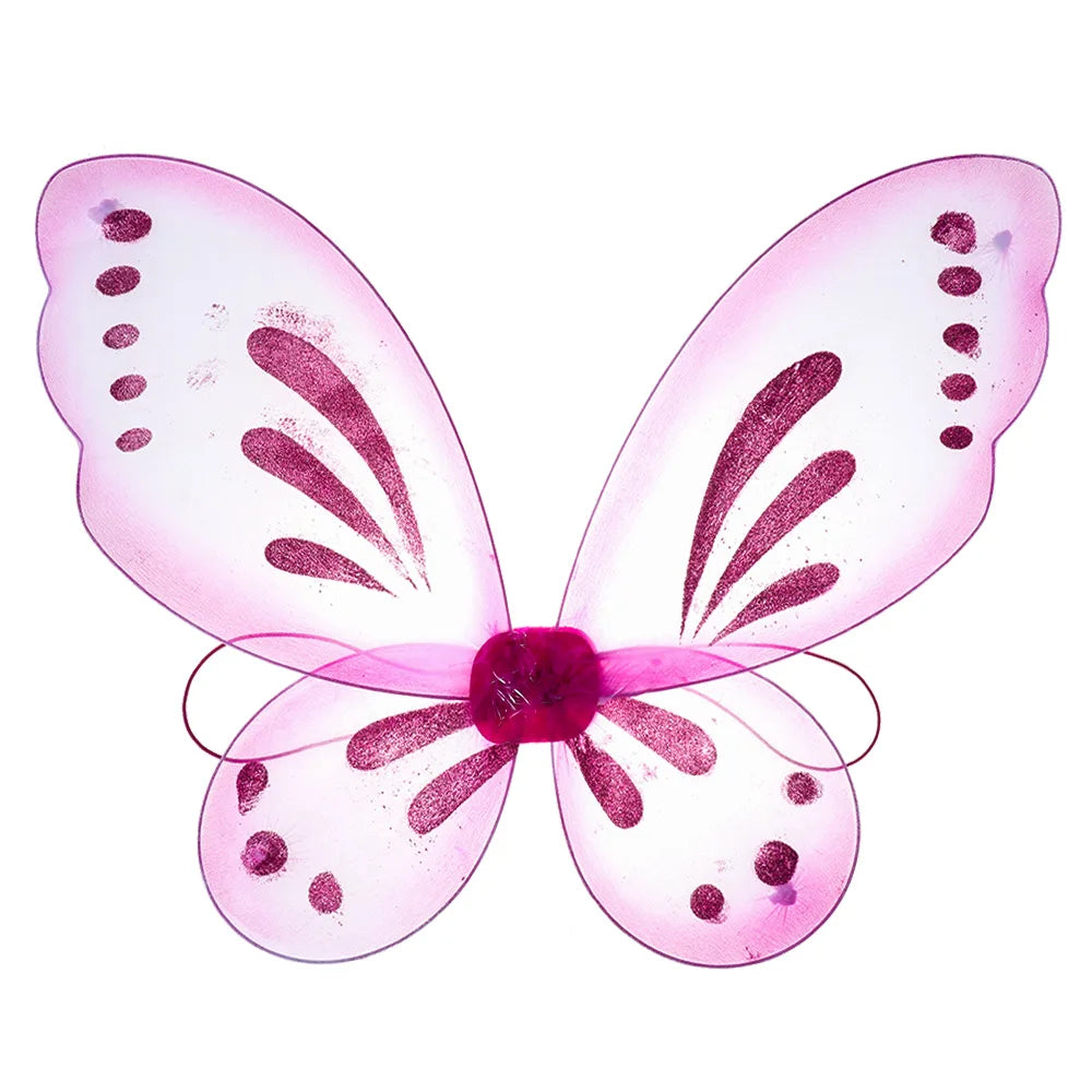 Toddler Dress Up Angel Wings Halloween Costume Accessories Butterfly Fairy Fairy Wings Dress-Up Wings
