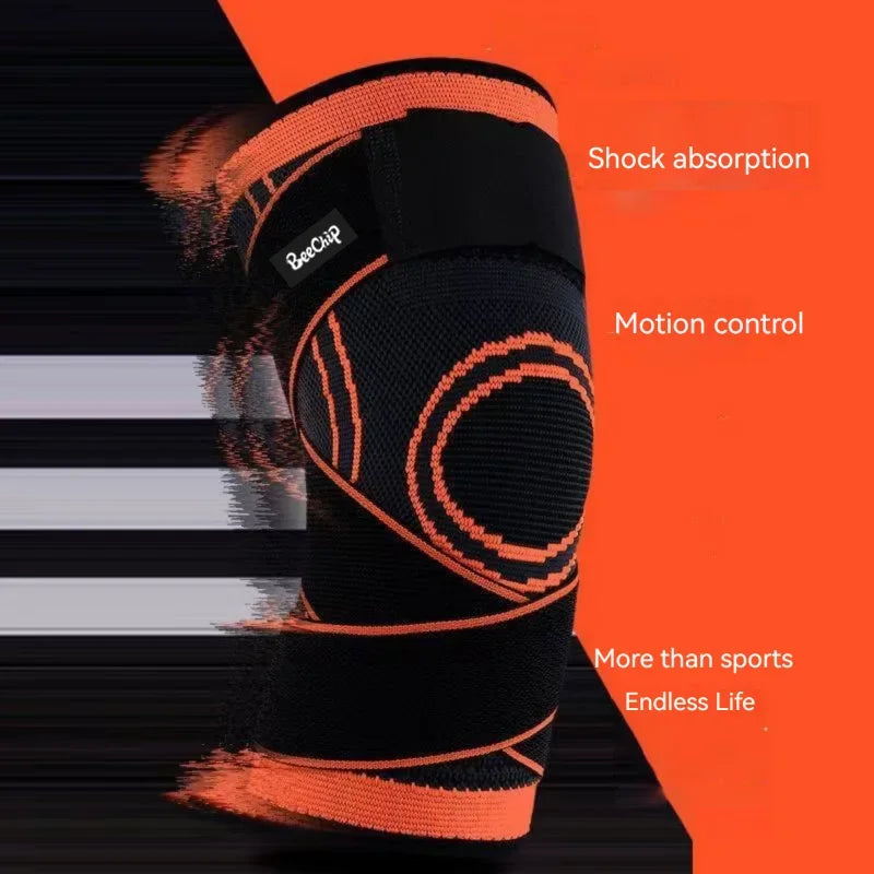 1PC Knee Brace Compression Knit Knee Pad For Sports Quickly Absorb Perspiration Keep Knees Warm Knee Boosters Breathable Support