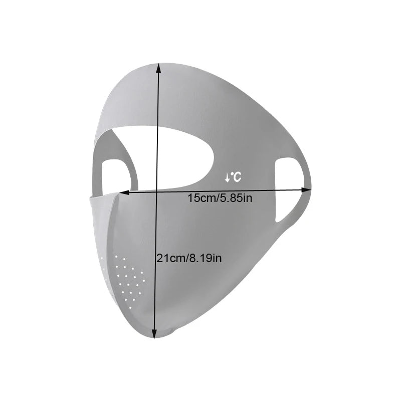 1/2Pcs Summer Full Face Mask Sun Protection Men Women Face Mask for Outdoor Travel Ice Sense Breathable Elastic Facekini