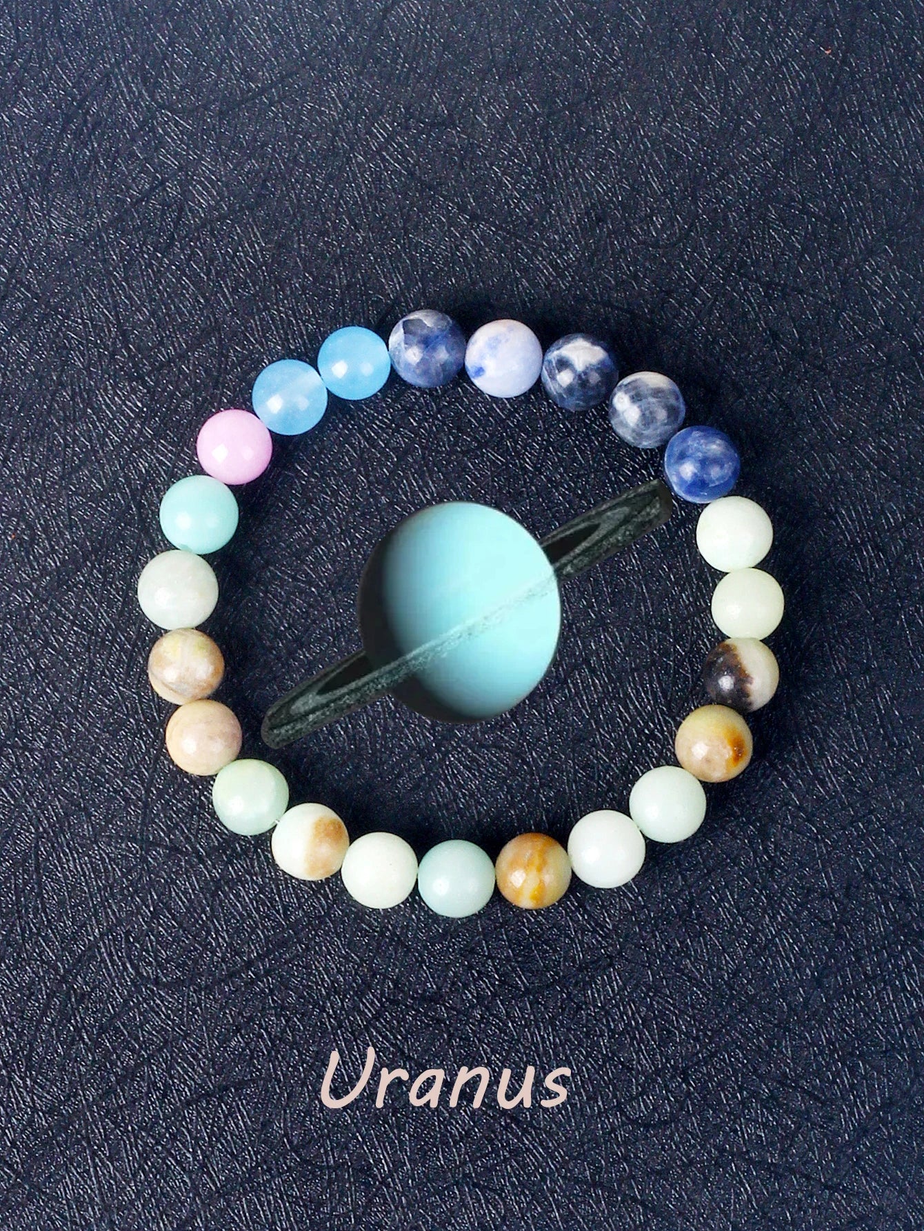 Cosmic Galaxy Solar System Bracelet for Women Men Natural Stone Beads Nine Planet Bracelet Elasticity Couple Jewelry Gift