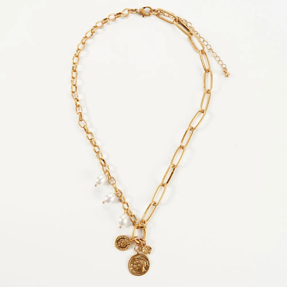 European And American Bead Necklace wedding Bride And Bridesmaid Jewelry Birthday Beach Jewelry For My Wife And Mom