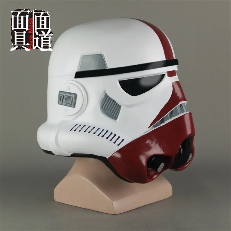 Halloween Live Role Play Props White Soldier Star Wars Helmet Mask The Force Awakens Stormtrooper Battle Helmet Ornament