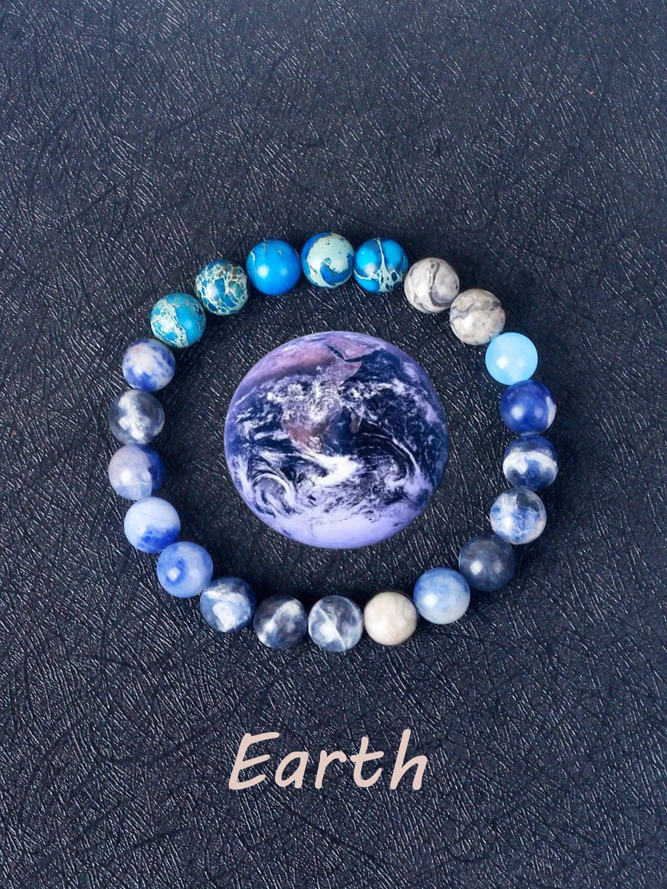 Cosmic Galaxy Solar System Bracelet for Women Men Natural Stone Beads Nine Planet Bracelet Elasticity Couple Jewelry Gift