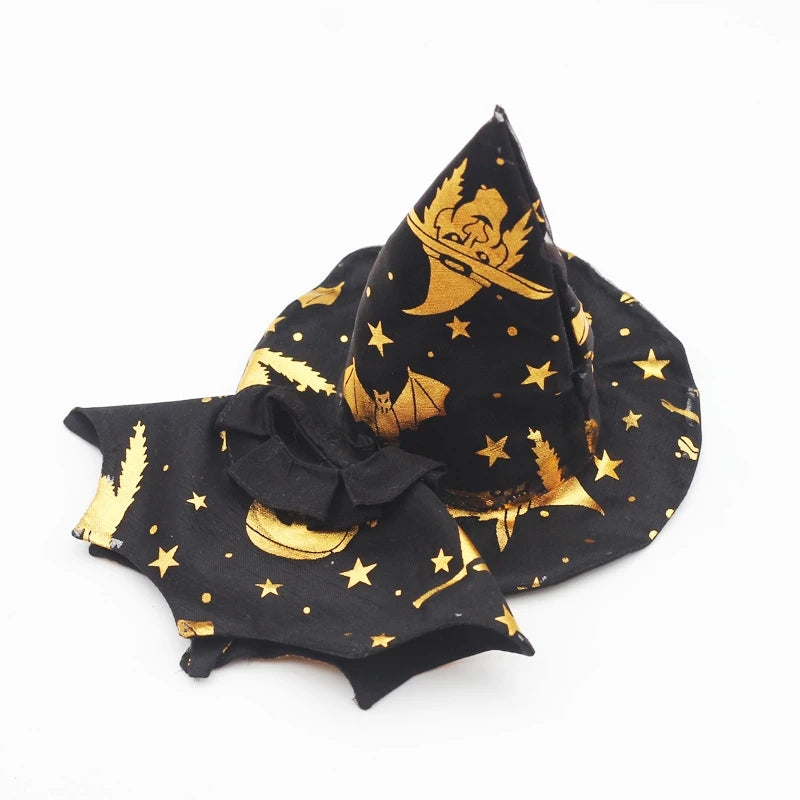 For Labubu Doll Halloween Series Witch Hat Cute V1 V2 V3 Labubu Pumpkin Skirt DIY Clothing Accessories Creative Toy Gift