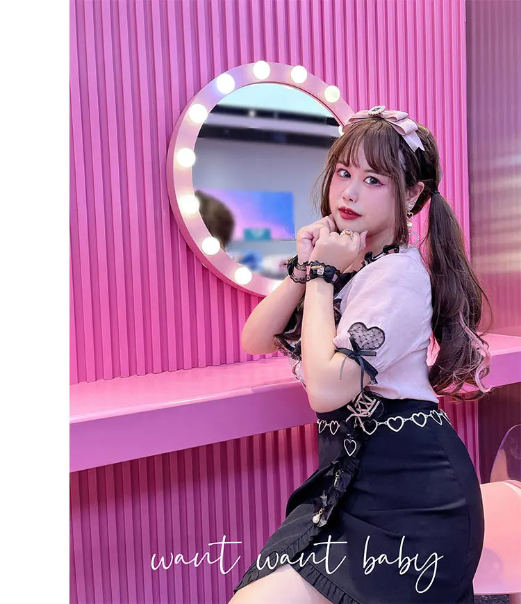 Sweet Cute Hairbands Japanese Style Lolita Headwear Rhinestone Pearl Polka Dot Bownot Headdress Tiaras for Girl Accessories