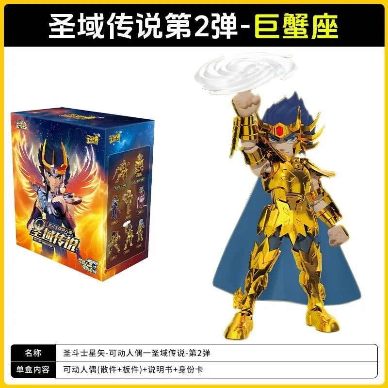 Kayou Saint Seiya Card Legend Of Doll Sanctuary Series Blind Box Of Gold Will Peripheral Christmas Gift Original Box Toy
