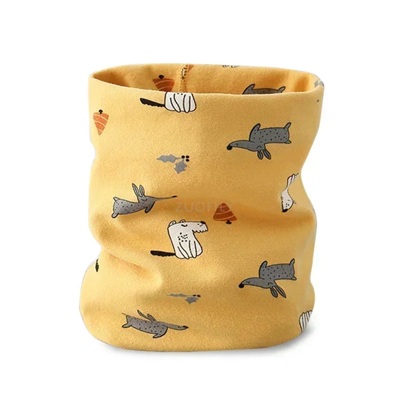 New Cotton Baby Scarf Autumn Spring Snood Children Scarf Boy Girl Scarf Kids Child Neck O Ring Scarves Collar Warm Neckerchief