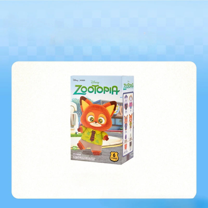 Halloween New Crazy Zootopia Vinyl Series Blind Box Cute Cartoon Character Vinyl Plush Bag Pendant Toy Doll Mystery Box Gift