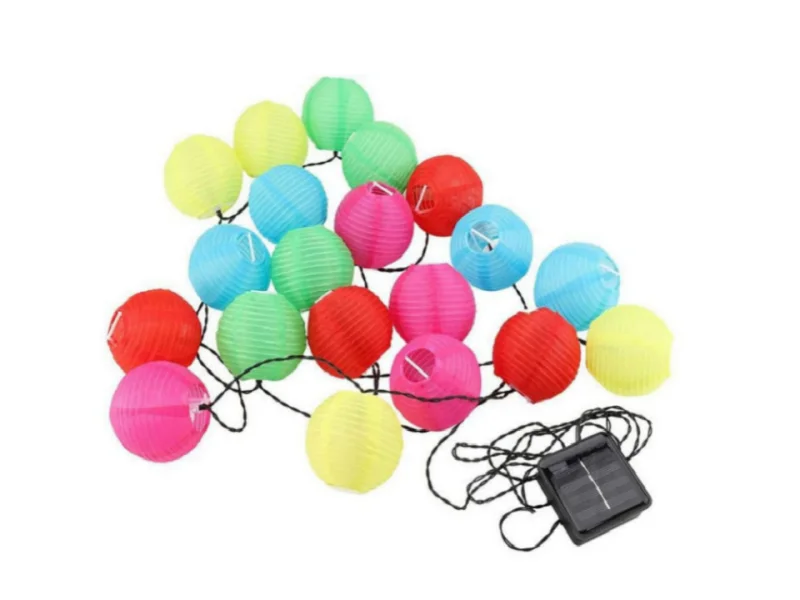 Halloween Pumpkin Lantern Solar String Lights Outdoor Waterproof LED Fairy String Lights Garden Yard Halloween Party Decorations