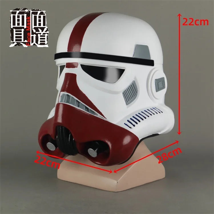 Halloween Live Role Play Props White Soldier Star Wars Helmet Mask The Force Awakens Stormtrooper Battle Helmet Ornament