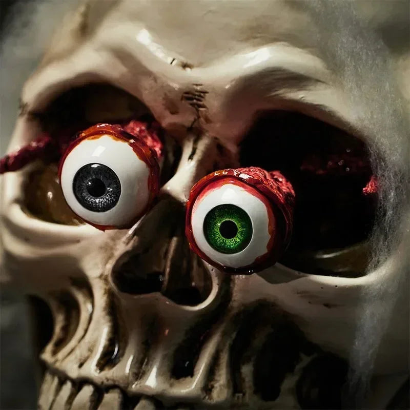 Halloween Prop Scary Decor Realistic Latex Fake Eyeballs Horror Scary Eyeball Fake Bloody Eyeball Halloween Party Decoration