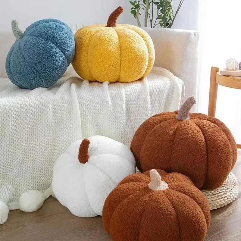 30cm Kawaii Simulation Nordic Halloween Pumpkin hug pillow Living Room Bedside Holidays Props Decor Throw Pillow Bed Cushion