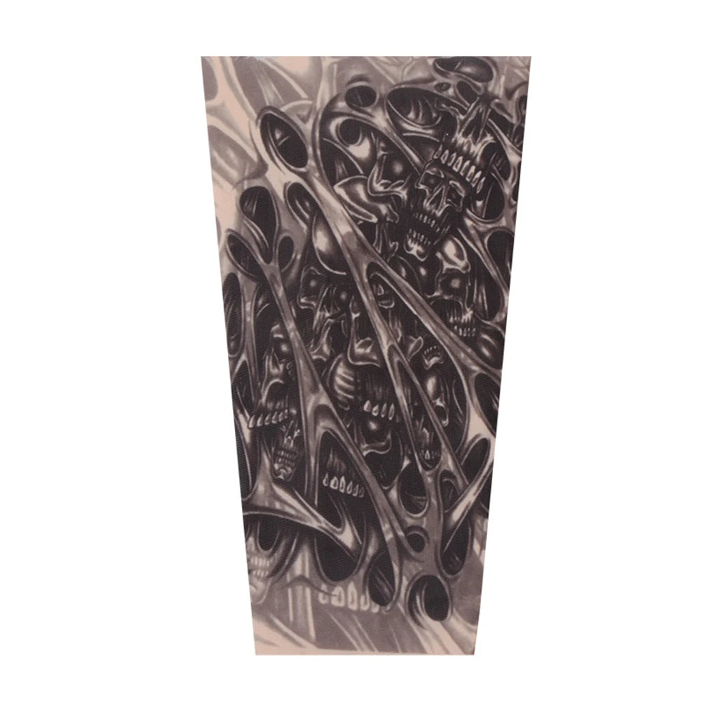 Children Flower Arm Sleeves Arm Cover Outdoor Sport Running Summer Cooling UV Protection Tattoo Arm Sleeves Sun Protection