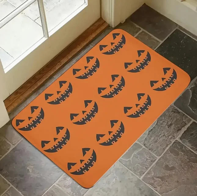 Halloween Welcome Doormat for Indoor and Outdoor Bedroom Use Suitable for Home Halloween Kitchen Home Holiday Entrance Mat Decor