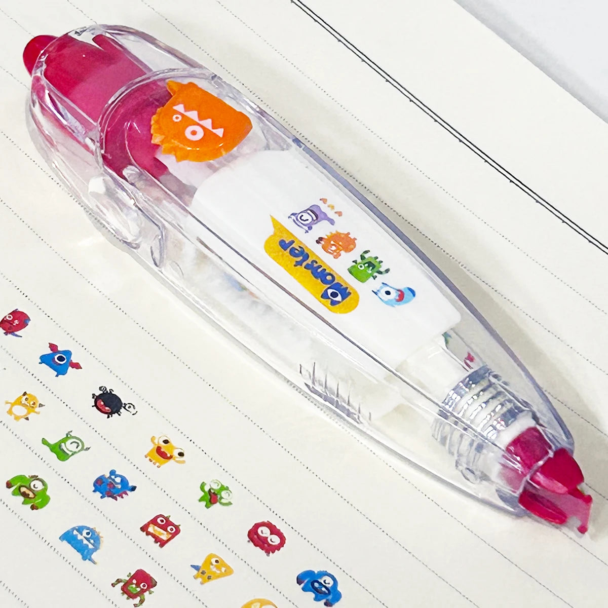 1pc Cute Kawaii Mechanical Design Correction Tape - Perfect for Decorating Diaries and School Supplies