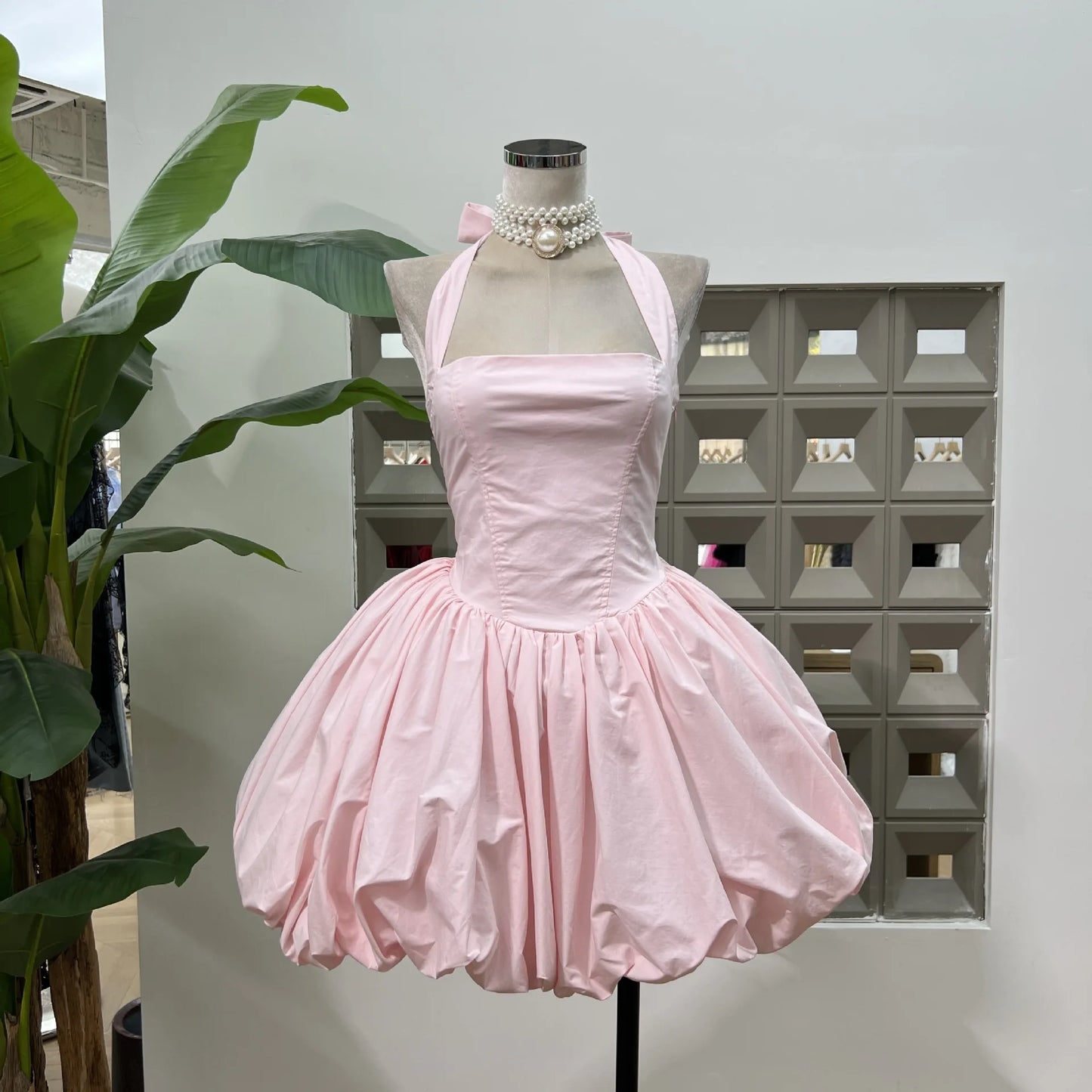 Yellow Sequar Collar Sleeveless Party Short Dress for Women 2025 Summre New Elegant High Waist Evening Dresses Women's Clothes