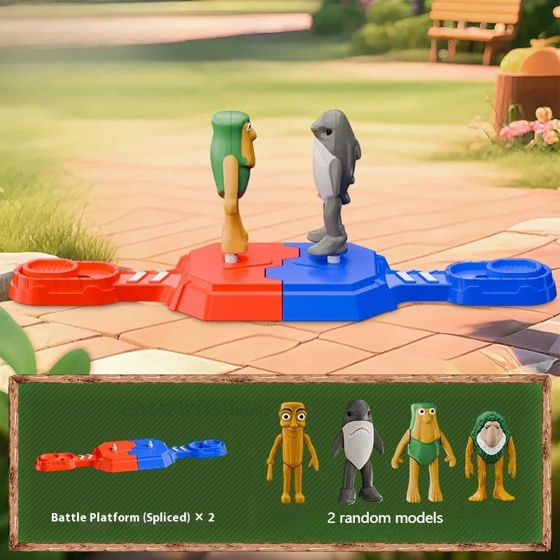 Italian Brainrot Tung Tung Tung Sahur Multiplayer Battle Toy Parent Child Interaction Arena Competition Christmas Gift