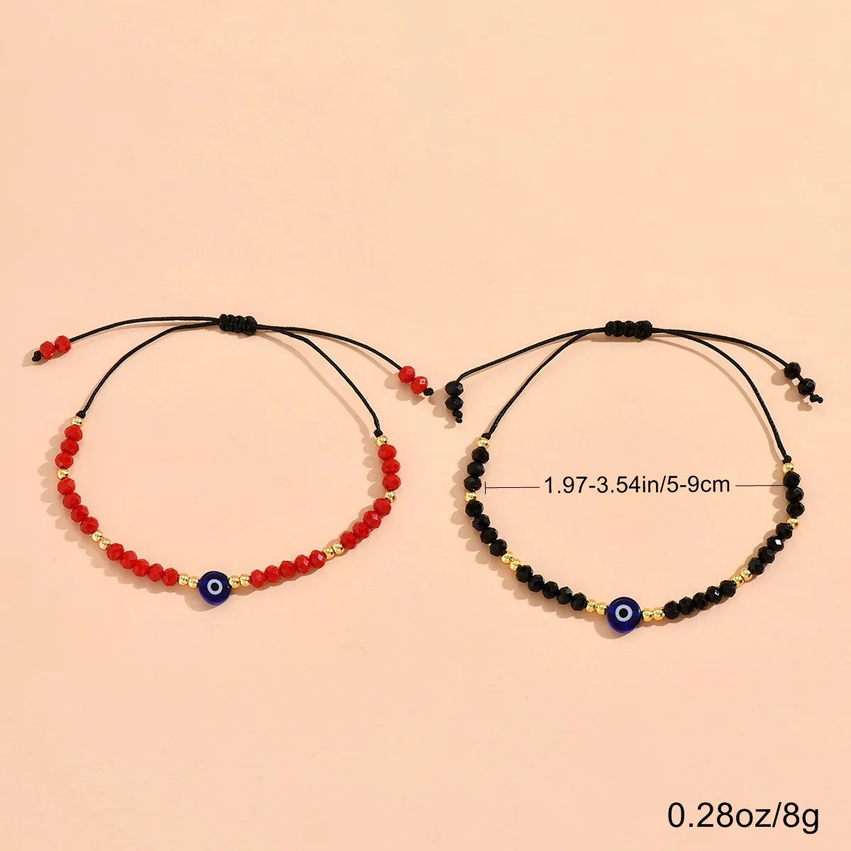 Lucky Handmade Vintage Rhinestone Palm Blue Evil Eye Pendant Link Chain Bracelet For Women Men Good Luck Bracelet Jewelry Gift
