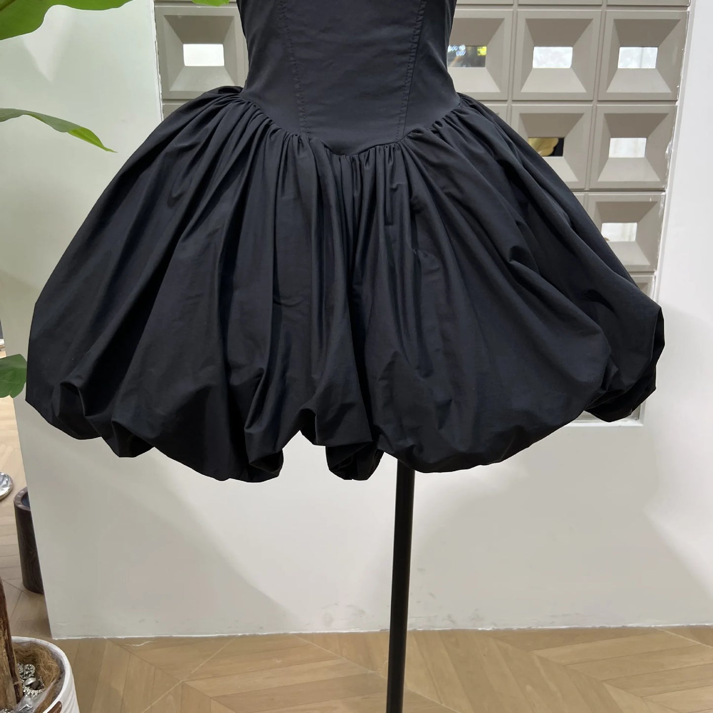 Yellow Sequar Collar Sleeveless Party Short Dress for Women 2025 Summre New Elegant High Waist Evening Dresses Women's Clothes
