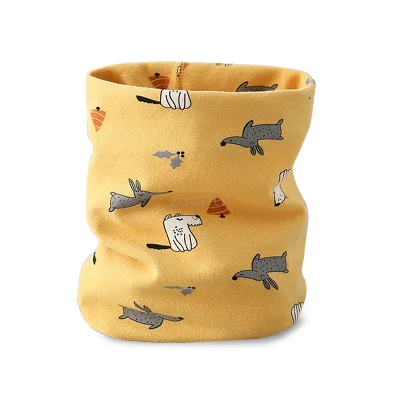 New Cotton Baby Scarf Autumn Spring Snood Children Scarf Boy Girl Scarf Kids Child Neck O Ring Scarves Collar Warm Neckerchief