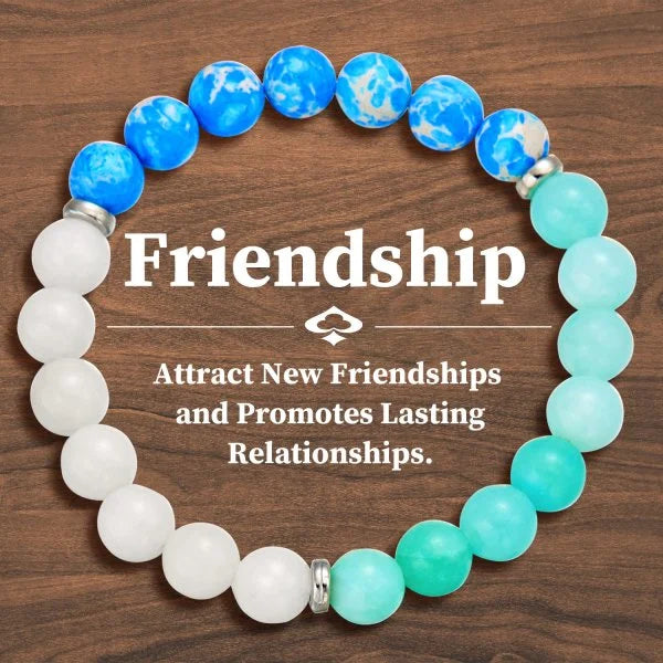 Attract Wealth Good Luck Fashion 8mm Natural Stone Beaded Bracelet for Women Bracelet Jewelry Colorful Party Gift