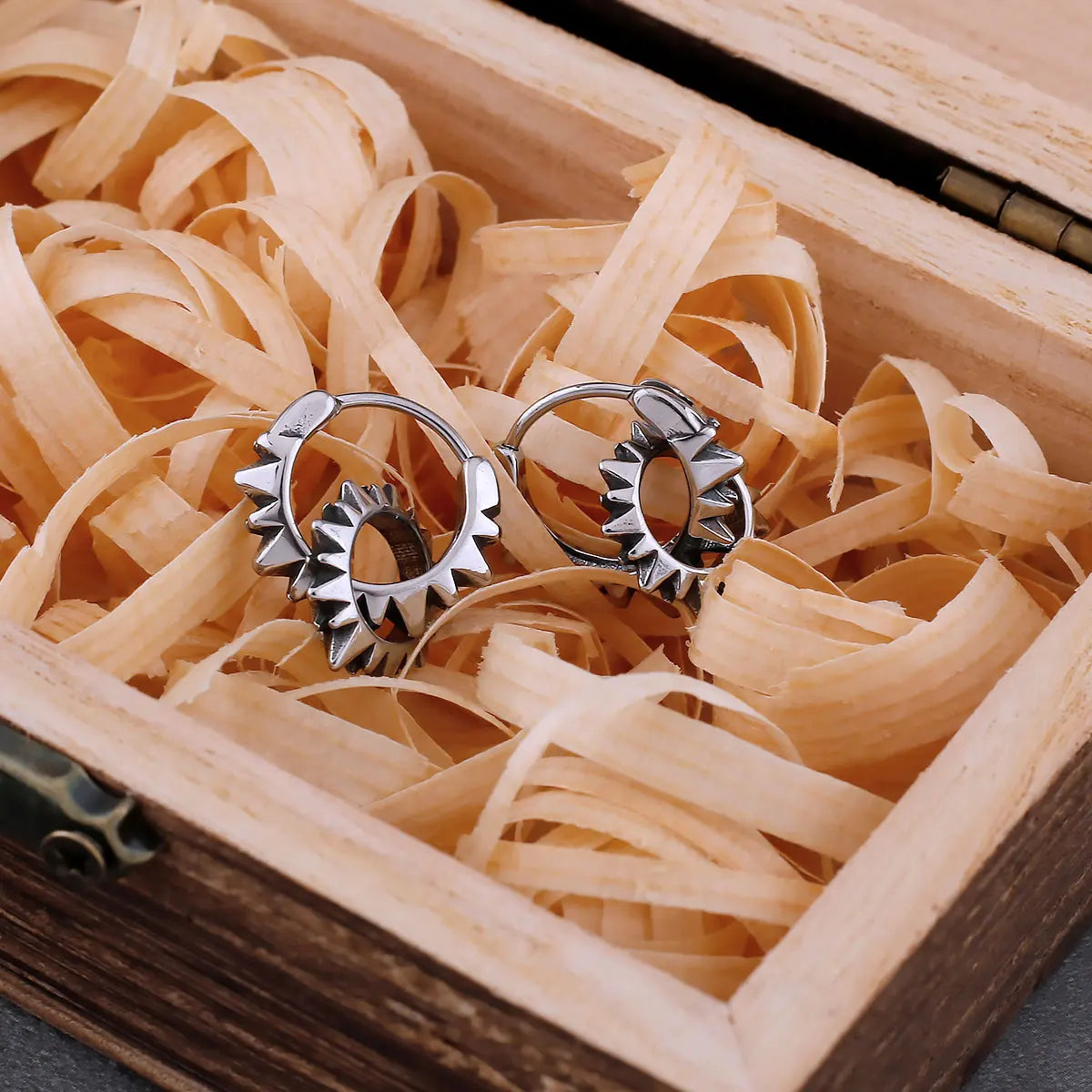 Gothic Tiny Spikes Punk Hip Hop Earrings Men Women Personality Never Fade Stainless Steel Earring Biker Party Club Jewelry