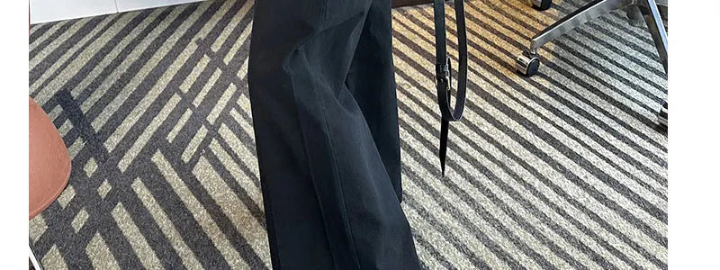 Summer Pregnant Woman Washed Cotton Trousers High Waist Ankle-length Plus Size Maternity Casual Pants Wide Legs Pregnancy Pants