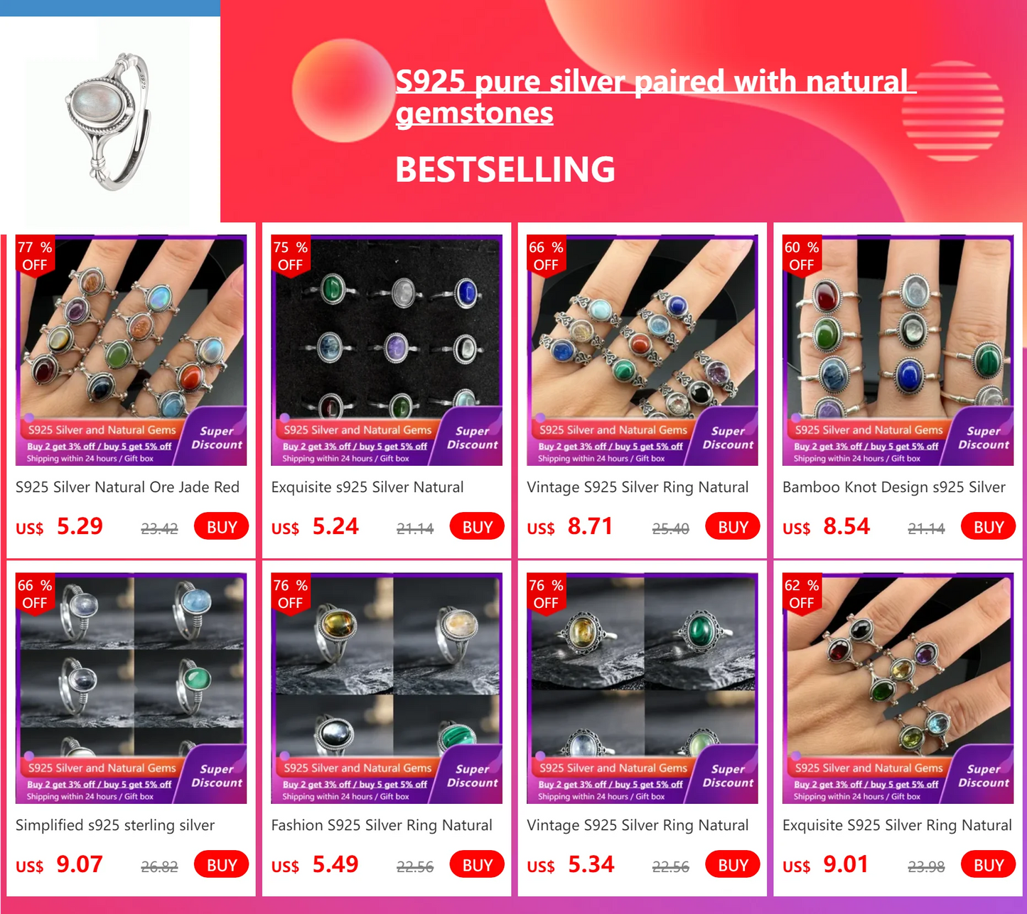 HOYON Women's Necklace s925 Silver Luxury Diamond Crystal Jadeite Premium Wedding Party Jewelry Gift Long Earring Necklace Set