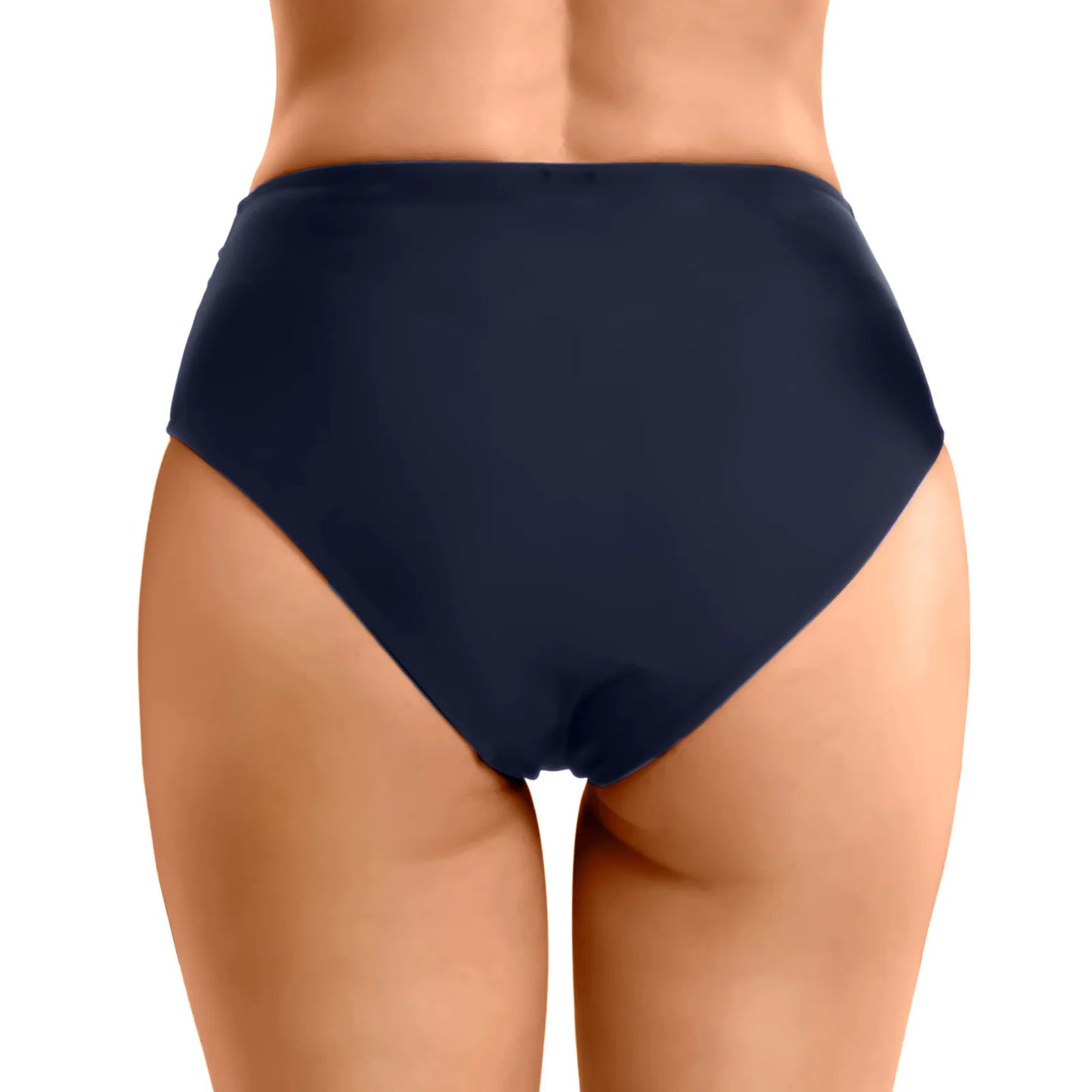 Swimwear For Women 2024 Women Plus Size High Waist Bikini Bottoms Swim Briefs Beach Shorts Ruched Bottom High Bikini 2024 Women