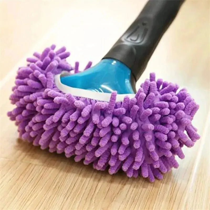 2 Pieces Of Chenille Mop Slippers Dust Removal Foot Socks Mop Cap Multifunctional Floor Cleaning Lazy Shoe Cover Dust Collector