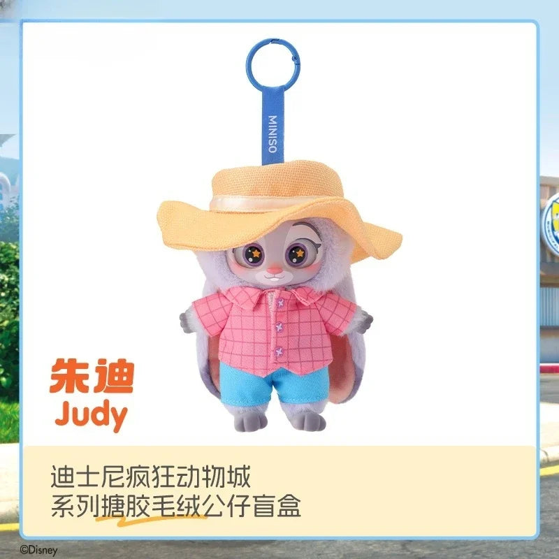 Halloween New Crazy Zootopia Vinyl Series Blind Box Cute Cartoon Character Vinyl Plush Bag Pendant Toy Doll Mystery Box Gift