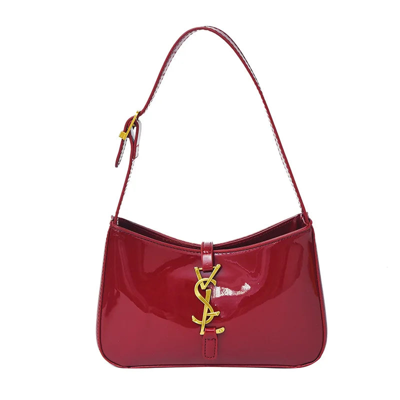 2025 Y2K Underarm Bag for Women, Luxe Boho Shoulder Purse w/Detachable Strap Anti-Theft Lightweight Commuter