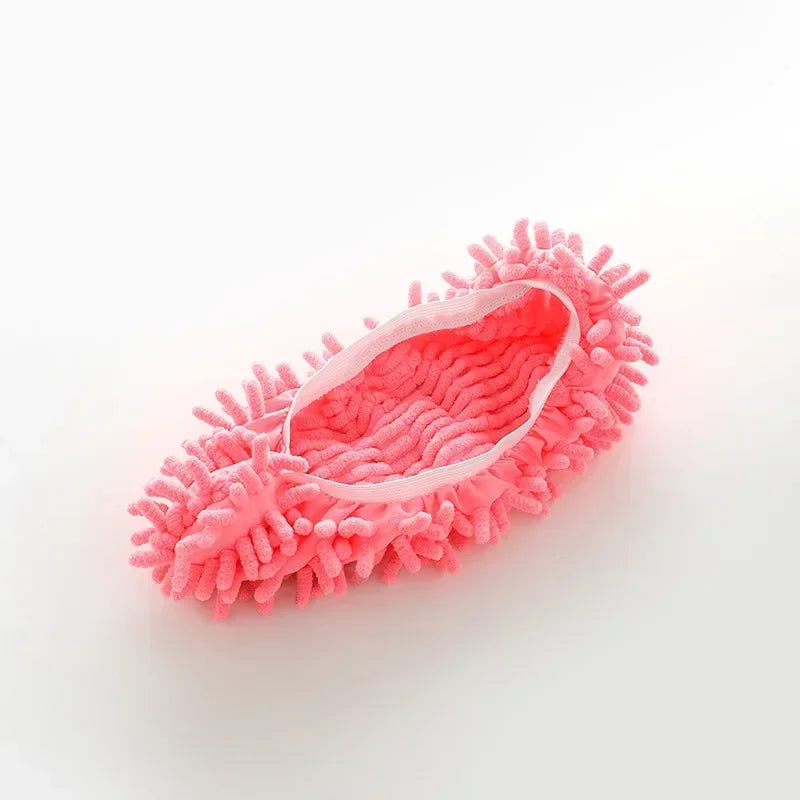 1PCS Floor Dust Cleaning Slippers Shoes Cleaning Cloth Lazy Mopping Shoes Home Floor Cleaning Microfiber Cloth Shoes