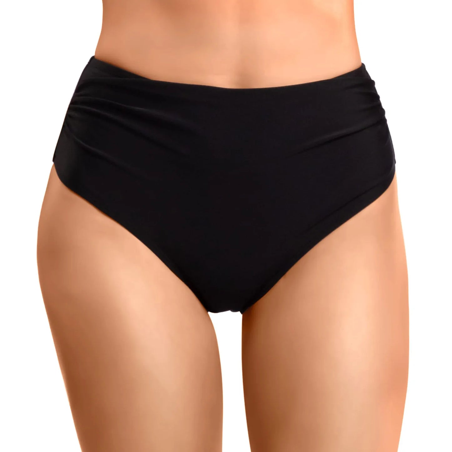 Swimwear For Women 2024 Women Plus Size High Waist Bikini Bottoms Swim Briefs Beach Shorts Ruched Bottom High Bikini 2024 Women