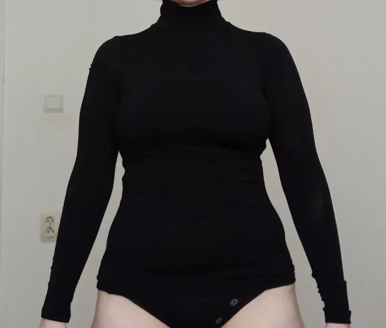 T Shirt Women Turtleneck Spring Top Sexy Elasticity T-Shirt Korean Tee Woman Clothes Slim Tshirt Female Skinny Long Sleeve Tops