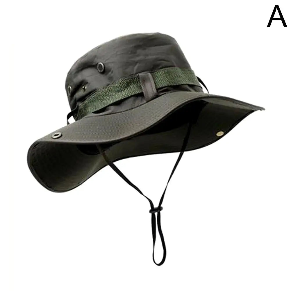 Wide Brim Sun Hat UV Protection Breathable Bucket Cap For Hiking Camping Fishing Outdoor Sun Protection Hats For Men Women